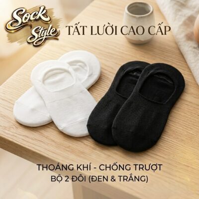 Tất lười cao cấp thoáng khí và chống trượt từ Sock Style