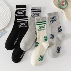 Tất Vớ Nam Nữ Cổ Cao Cotton  – Phong Cách Streetwear Hàn Quốc, Co Giãn 4 Chiều _Sock Style_SS-HS06_[Nhiều Màu]