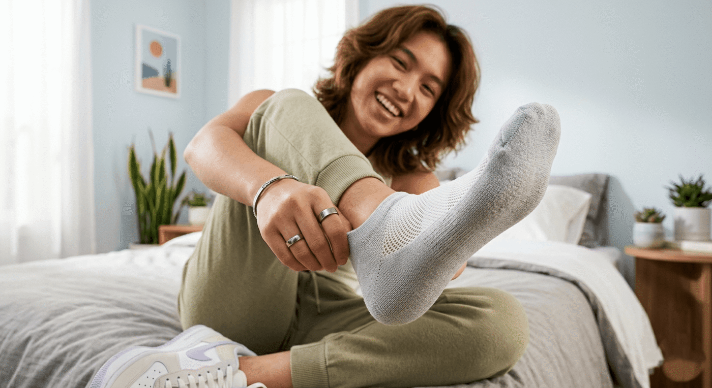 Tất chống hôi chân kháng khuẩn